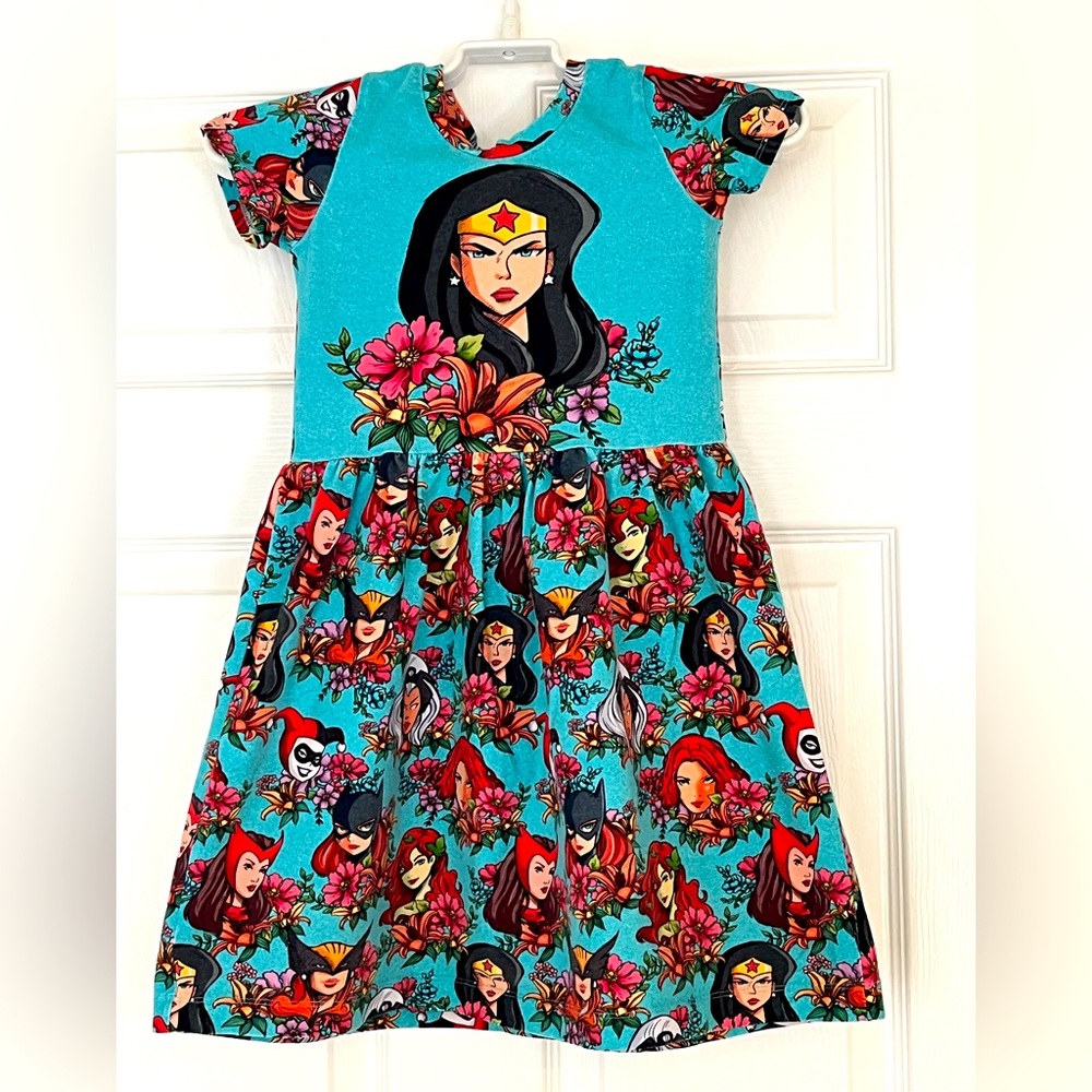 Super cute Wonderful Woman dress